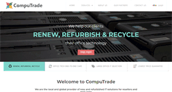 Desktop Screenshot of computrade.lu